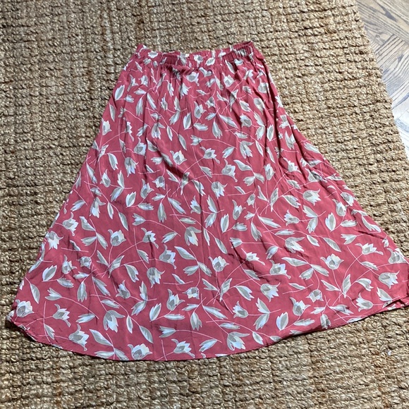 Vintage Carol Anderson collection rayon crepe skirt M/L - Picture 9 of 9